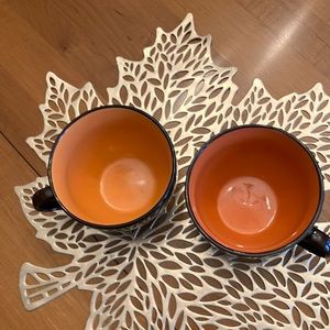 Two Large Latte’ Cups